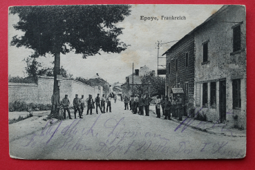 Ansichtskarte AK Epoye 1916 WKI Soldaten Frankreich France 51 Marne